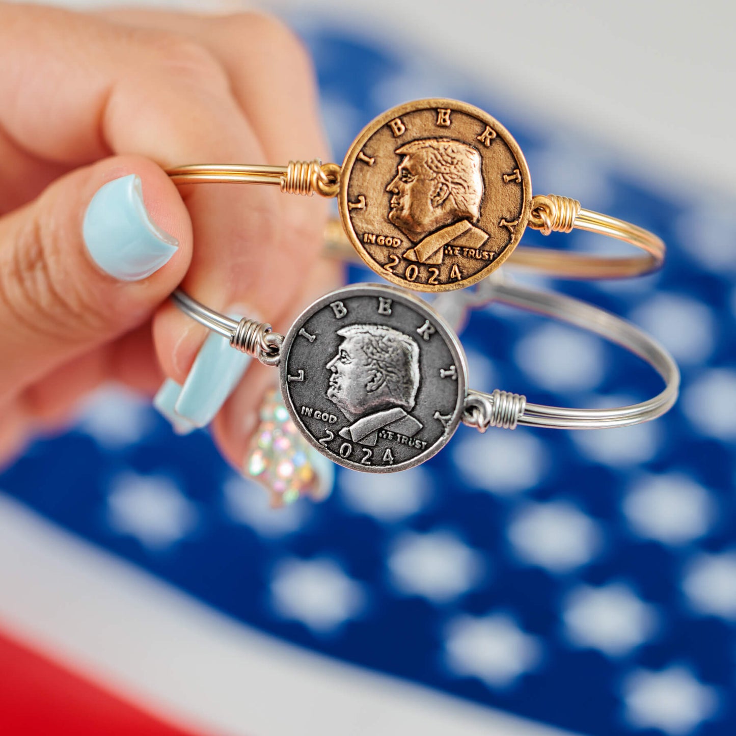 Trump American Coin Bracelet