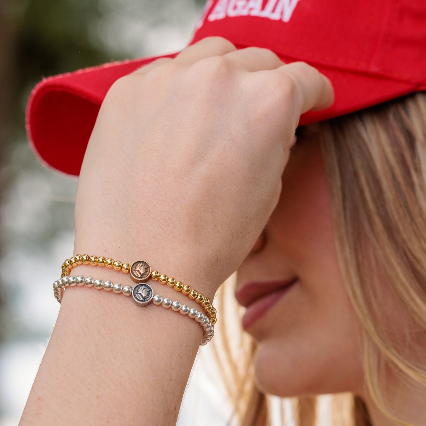 TRUMP STRETCH BRACELET